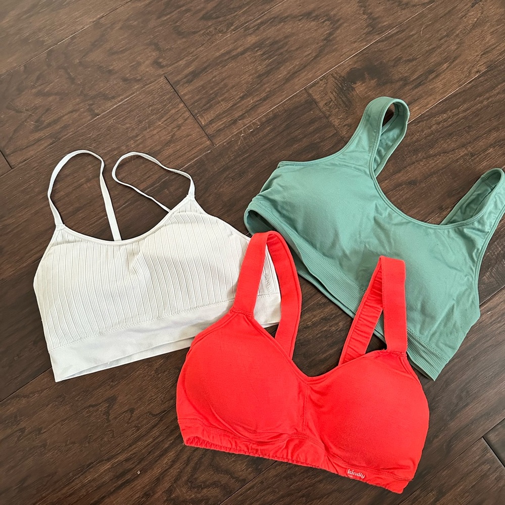 Bundle of 3 Medium Bralettes